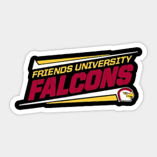 friends university of central kansas Sticker